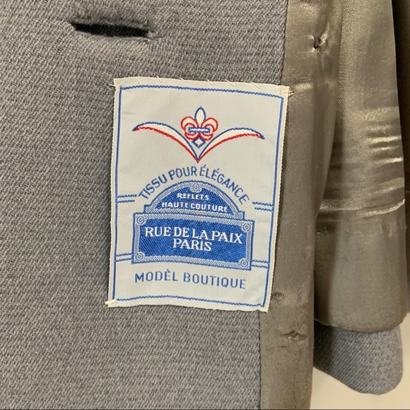 Vintage Women’s Fur Trim Wool Coat - Picture 10 of 11